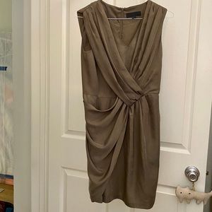 Jil stuart Beautiful khaki mini dress